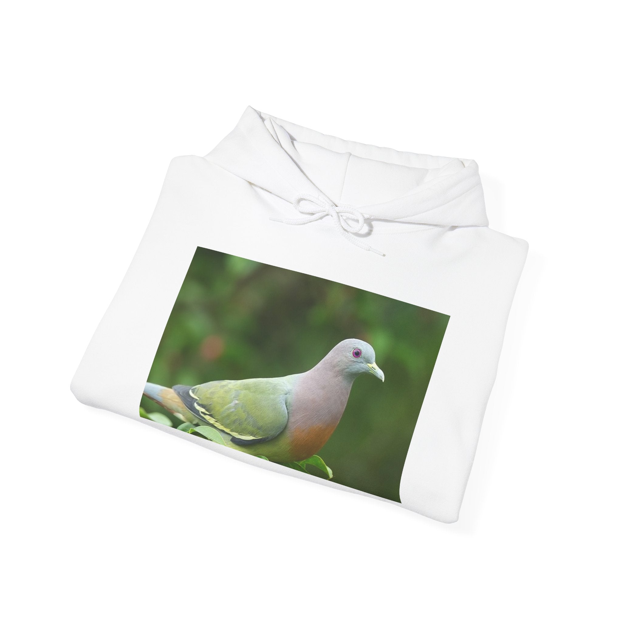 Pink-necked Green Pigeon Photo Hoodie – Nature Bird Photography Sweatshirt