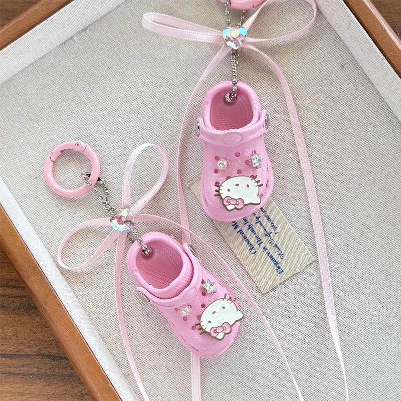 Hello Kitty Keychain Pendant Kawaii Cute