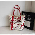 Sanrio Hello Kitty Shoulder Bag Cute Cartoon KT Cat Handbag Girls Backpack Schoolbag Cosmetic Bag