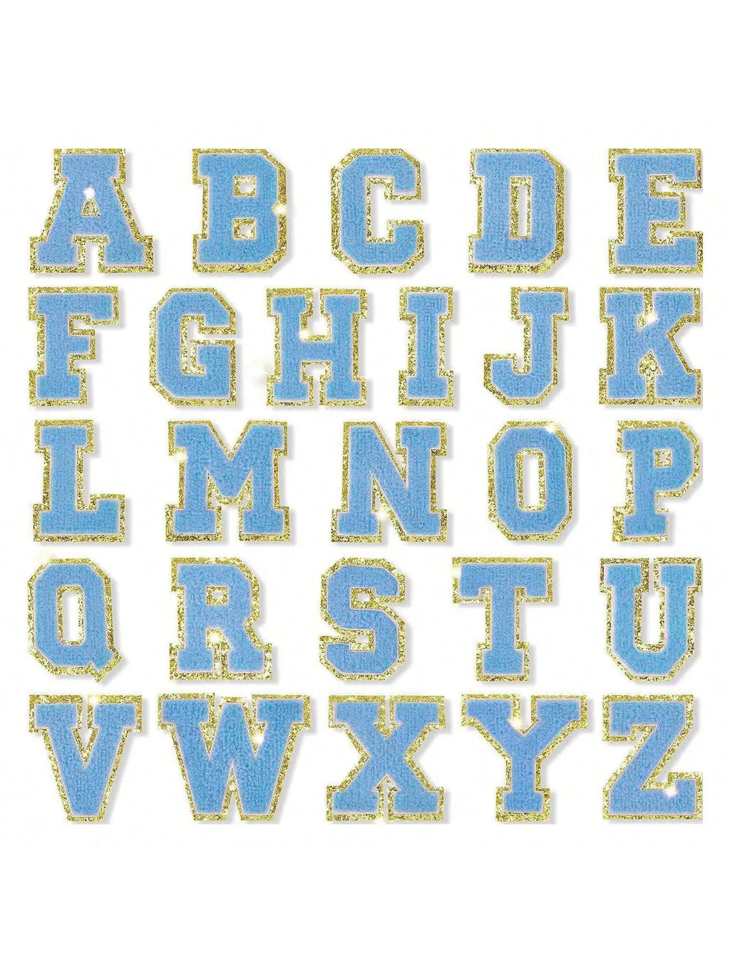 8PCS Cup Accessories Set for Stanley Cup 30oz 40oz, A-Z Initials Decorations, Including Silicone Straw