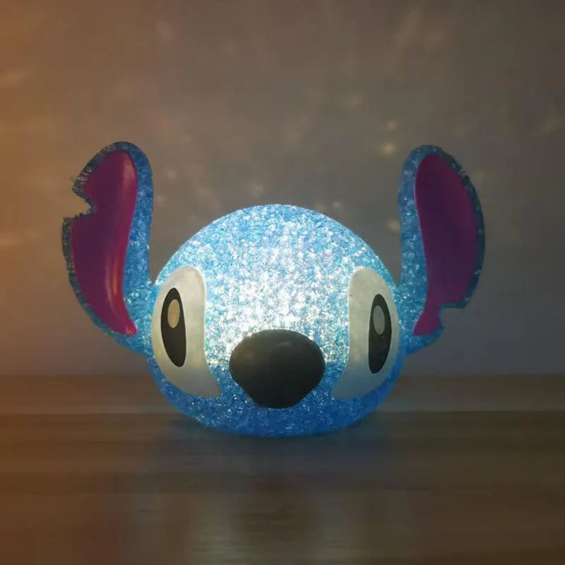 New Anime Sanrio Melody Hello Kitty Kuromi Cinnamoroll Night Light Children Toy Lamp Kawaii Doll Ornament Kids Birthday Gift