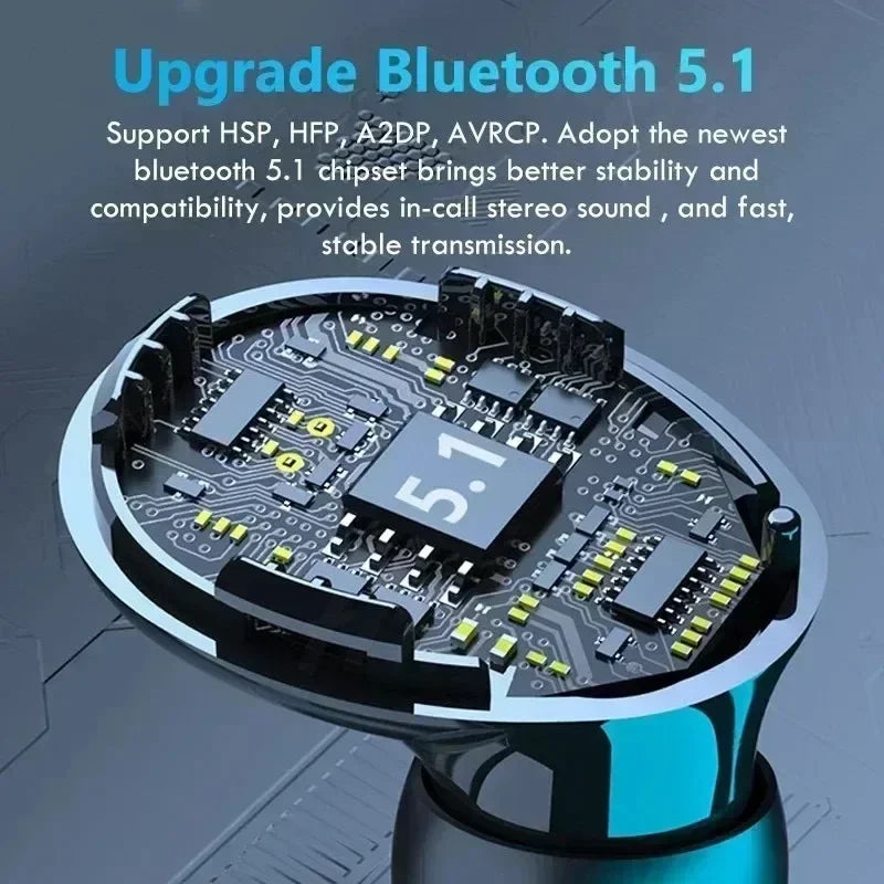 M10 Wireless Headphone Bluetooth Earphones Waterproof Earpieces Sport Earbud