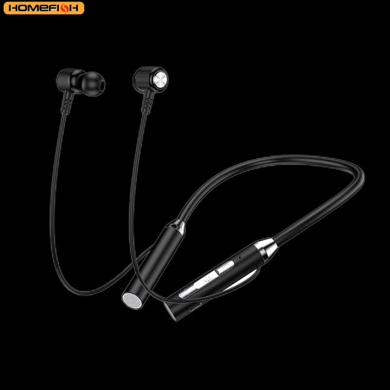 9D Bluetooth Earphones Wireless Headphones Magnetic Sport Neckband Neck-hanging TWS Earbuds Wireless Blutooth Headset
