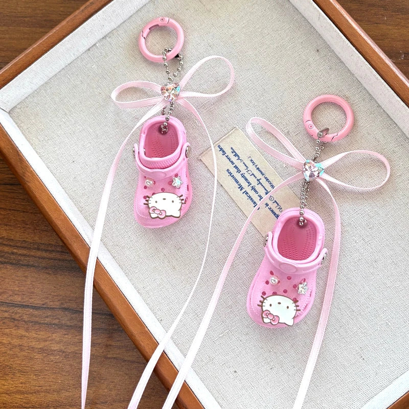 Hello Kitty Keychain Pendant Kawaii Cute